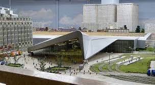 With 110,000 passengers a day the public transport terminal has as many travellers as amsterdam airport. Respect Centraal Archined