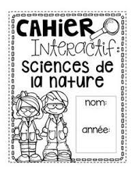 Cahier Interactif Sciences De La Nature Produit Gratuit Interactive Science Notebook Kindergarten Science Science Education