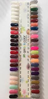 Sns Gelous Colours Swatch Sns Nails Colors Sns Nails Sns