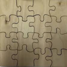 You can also choose to add single or have multiple photos to create a photo collage. 16 Piece Blank Wooden Jigsaw Puzzle Blank 3 Sizes To Choose From