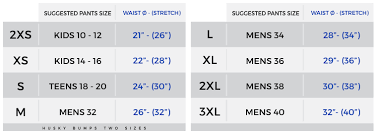 Sizes Sleefs