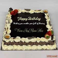 We did not find results for: Chocolate Birthday Wishes Cake With Name Online