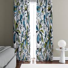 Floral Window Curtains