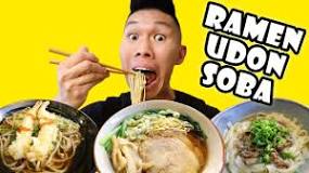 What is the difference between ramen and udon noodles?