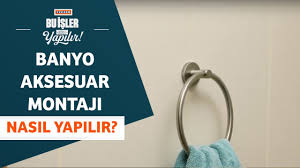 Özellikle metal kısımları olan aynaların bu kısımları. Banyo Aksesuarlari Nasil Monte Edilir Youtube