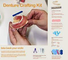 Everything you need was included, and instructions provided. Diy Denture Kit False Teeth Kit Partial Denture Kit Full Denture Kit Denture Replacement Denture Affordable Dentures Tooth Replacement