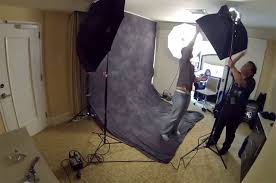 Turning A Small Hotel Suite Into A Photo Studio For A Portrait Of Pharrell Williams