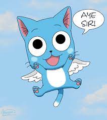 Pin By Mkr On Fairy Tail Fairy Tail Happy Fairy Tail Anime Fairy Tail Cat