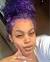 Black Purple Ombre Short Hair