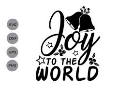 Download Joy To The World Svg Graphic By Cosmosfineart Creative Fabrica PSD Mockup Templates