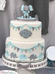 Baby Blue Elephant Baby Shower Cake Ideas Elephant Baby Shower Cake Elephant Baby Shower Boy Peanut Baby Shower