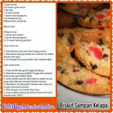 Biskut Sampan Kelapa Homemade Biscuits Recipe Biscuit Recipe Food