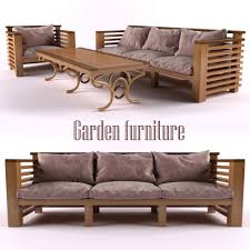 Garden Furniture 3d Model Rigged Cgtrader Throughout Furniture 3d Models 35217