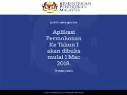 Prosedur permohonan pendaftaran anak ke darjah 1 ambilan tahun 2022 dan 2023 mengikut pilihan sekolah di bawah kementerian pendidikan malaysia (kpm) boleh dibuat secara dalam talian (online) melalui. Permohonan Tahun 1 Ambilan 2019 2020 Dibuka 1 Mac Pilihan Editor Gps Bestari