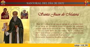 Misioneros De La Palabra Divina Santoral San Juan De Matera Santoral San Juan Voluntad De Dios