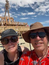 Being part of a couple was new for me at Burning Man and I loved it. Mickey  wasn't a happy camper when it took 22 hours (not a typo) to get from