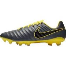 Nike Herren Fussballschuhe Rasen Tiempo Legend 7 Pro Fg Grosse 45 In Dark Grey Black Opti Ye In 2020 Football Shoes Nike Men Soccer Shoes