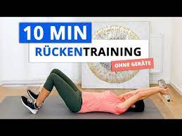 Die kurzen einheiten erleichtern es selbst sportmuffeln, am ball zu bleiben. 10 Min Ruckentraining Fur Zu Hause Fur Anfanger Ruckenubungen Ohne Gerate Youtube