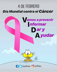 Image result for 4 de febrero dia mundial contra el cancer imagenes"