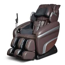 Titan Osaki Brown Faux Leather Reclining Massage Chair In 2020 Massage Chair Massage Chairs Electric Massage Chair