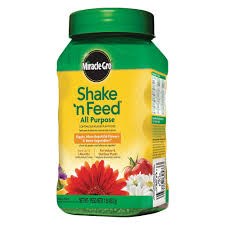 This home depot guide illustrates detailed description of proper applications of lime and gypsum fertilizers, including information on seasons, quantity and frequency. Miracle Gro Shake N Feed 1 Lb All Purpose Continuous Release Plant Food 100924 The Home Depot