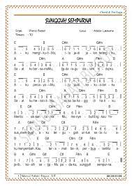 Not Angka Lagu Rohani Semua Baik