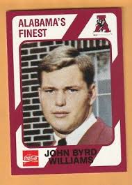 John Byrd Williams Alabama Crimson Tide 1989 Card #350 Decatur AL 13Q