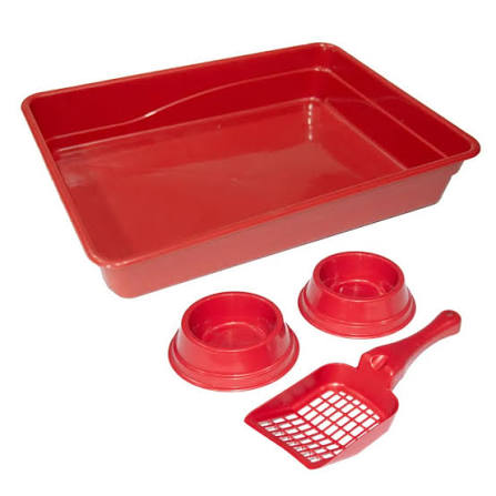 KIT CAT  BANDEJA GATO - AREIA