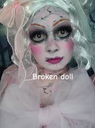 Muñeca Rota: Maquillaje y Disfraz de Halloween