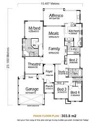 Bedroom 5 Bedroom House Plans Single Story Botilight For Elegant House 5 Bed House Plans Plan Single Storey House Plans One Storey House House Plans Australia