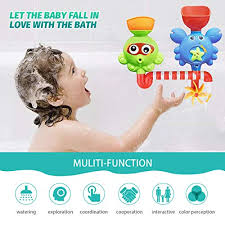 Having a good tub for your baby takes the trouble from bathing time away and adds more fun. Baby Bath Toys Waterfall Bathtub Toys For Toddlers With 2 Cups Nontoxic Fabric Soft Shower Toys For 1 2 3 Year Old Boys Girls Kids Bath Toys Best Gift Bath Toys Toys