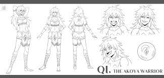 Were you ever caught off guard by an anime reference big or small in another series. Artstation Female Characters Reference Sheet Yuu 0519