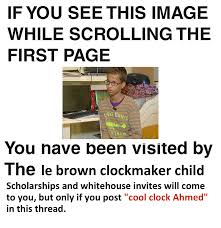 Dank Clock Lad Ahmed Mohamed S Arrest Know Your Meme