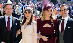 Meghan markle has some friendly faces in windsor ahead of the royal wedding. Suits Cast Arrive To Support Meghan Markle At Star Studded Royal Wedding Hello