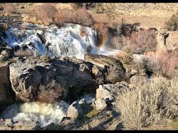 They pitched their tent near a stream. Cline Falls On Deschutes River In Redmond Oregon Youtube