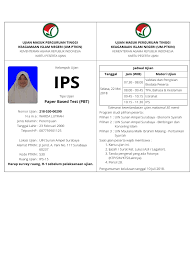 Salam para bintang umptkin merupakan ujian masuk perguruan tinggi agama islam negeri yang. Kartu Peserta Umptkin 2018
