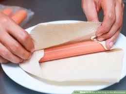 How To Make A Hot Dog In The Microwave 10 Steps With Pictures Hot Dogs Toasted Hot Dog Buns Hot Dog Condiment