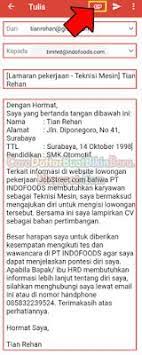 Melamar kerja lewat surel pun harus memakai format yang baik dan benar. 18 Ide Contoh Membuat Cv Cara Mengirim Lamaran Kerja Via Email Lewat Hp Kerja Aplikasi Web Riwayat Hidup