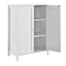 en.casa]® Fürdőszoba szekrény 80 x 60 x 30 cm vintage tároló mosdóba 3  polccal fehér - eMAG.hu