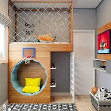 It's not just about paint and wallpaper, you can be playful with kids' bedroom design by factoring in a mural. Creative Children S Rooms Design Ideas And Unique 38 Architecturein