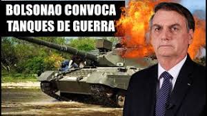 Sob pressão, o presidente da república esteve presente no controverso desfile de tanques de guerra e veículos blindados no planalto. Cs2bs7oypeb2nm