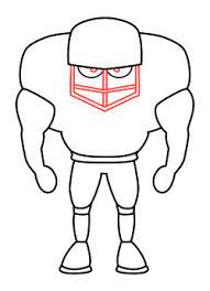 Download image free how to draw a cartoon football player download free clip art. Drawing A Cartoon Football Player