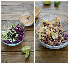 Fish taco cod cabbage southwest ranch queso. What S For Dinner Crispy Fish Tacos With Southwest Ranch Slaw Sarcastic Cooking