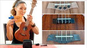Click to see our best video content. How To Restring Your Ukulele 3 Different Bridges 2 Different Headstocks Youtube