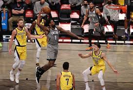 Goes off for 45 in loss. Indiana Pacers 94 104 Brooklyn Nets Twitter Explodes As Kyrie Irving Dominates Domantas Sabonis And Co