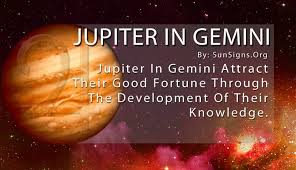 Jupiter In Gemini Sign Meaning Significance And