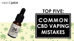 Before even begin, let us be clear a bit with the terms cbd oil and cbd tincture. 5 Common Cbd Vaping Mistakes Youtube