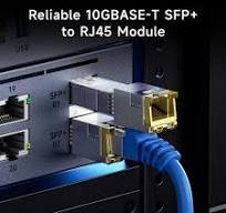 10Gbps SFP+ to RJ45 Transceiver Module