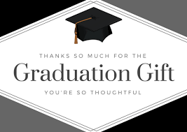 Maybe you would like to learn more about one of these? Graduation Thank You Card Printables Thank You Note Wording