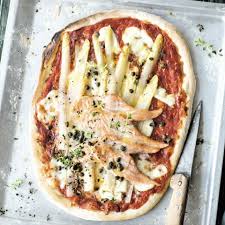 Lachs Spargel Pizza Rezept Spargel Pizza Rezepte Lebensmittel Essen